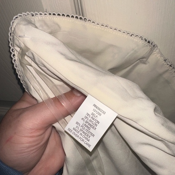 NWT PacSun Beverly and Beck White and Black Floral sleeveless corset crop top M - Picture 4 of 10